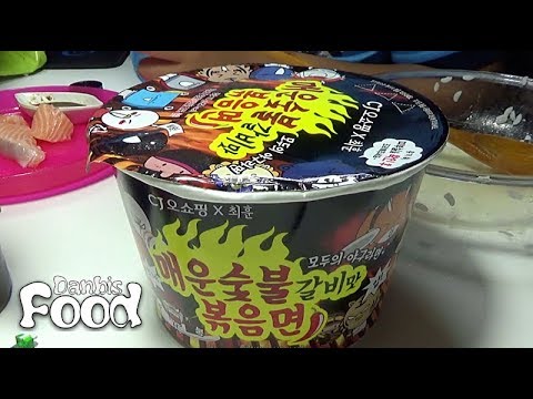 매운 숯불 갈비맛 볶음면 _ 단비스 FOOD편